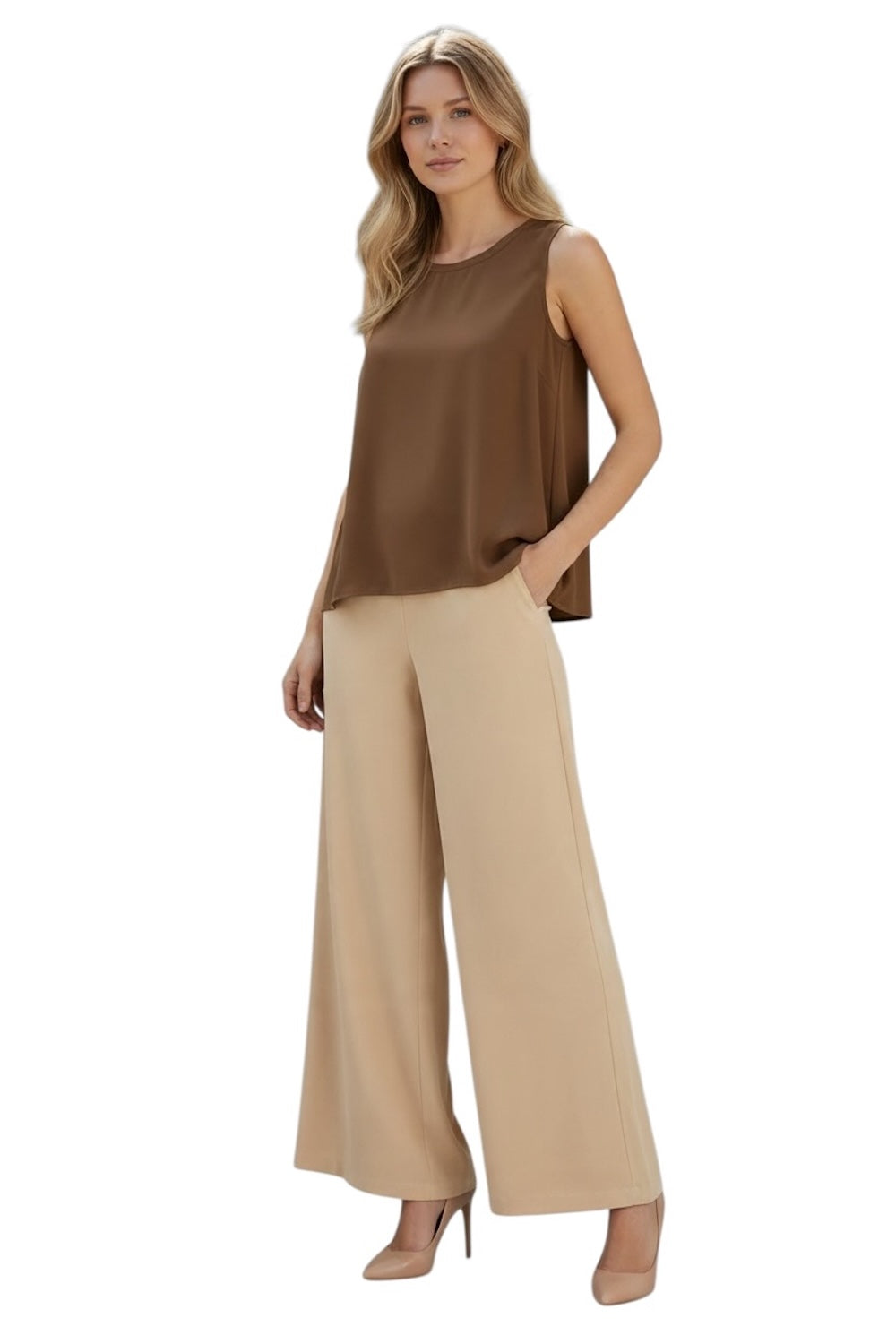 Vicolo brown top