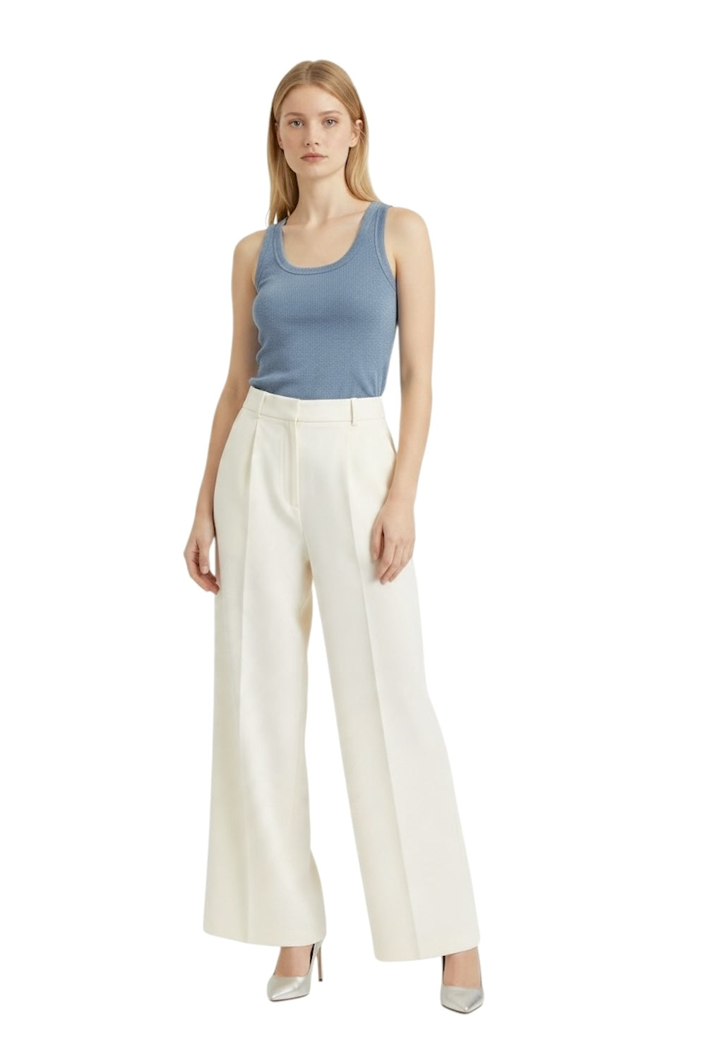 Vicolo Sky Glitter Top