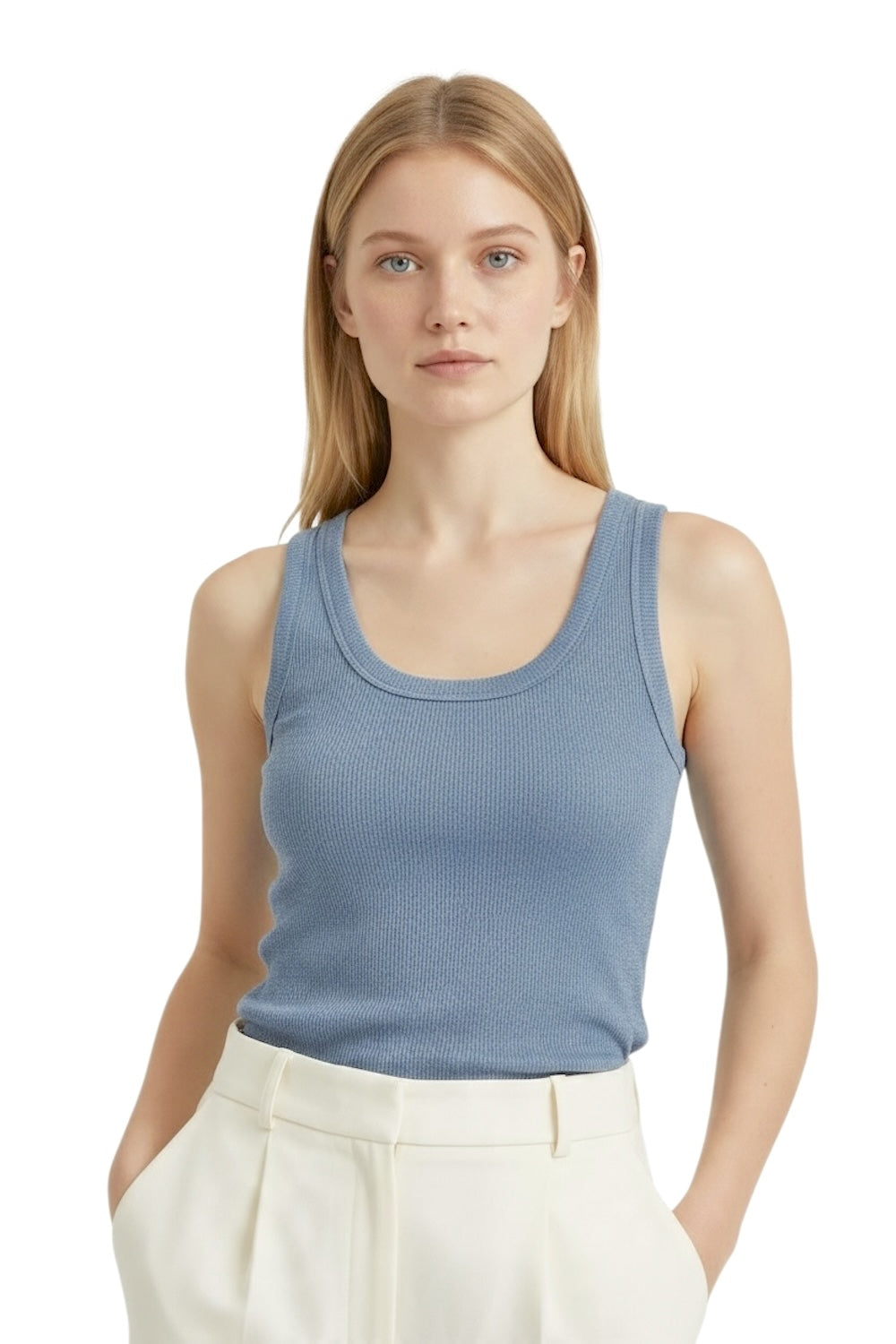 Vicolo Sky Glitter Top