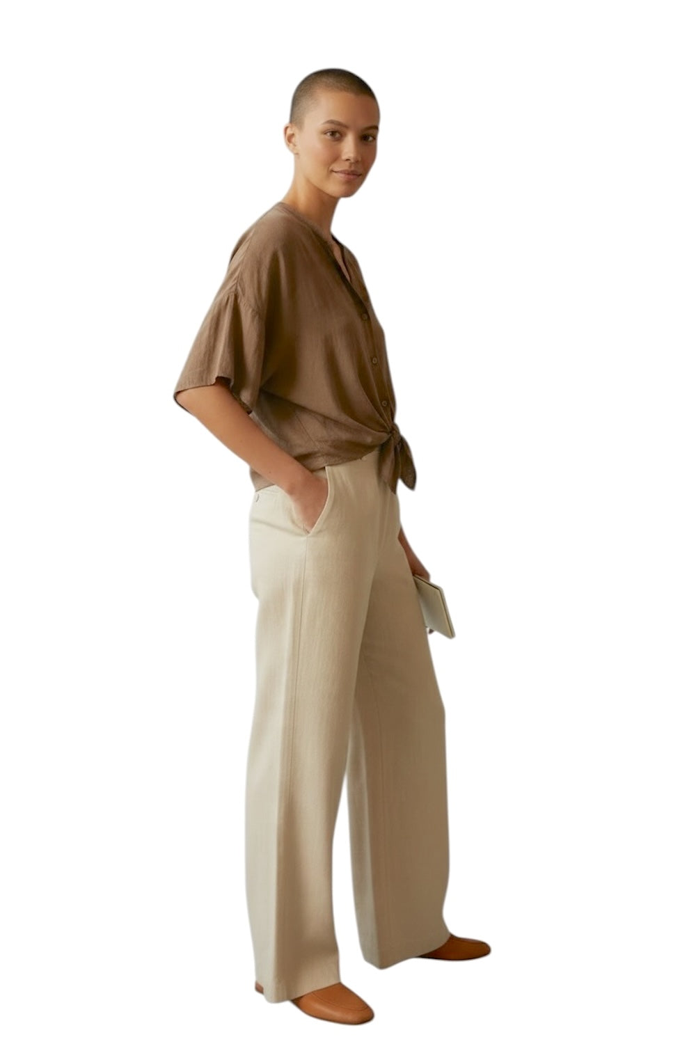 Vicolo chocolate shirt