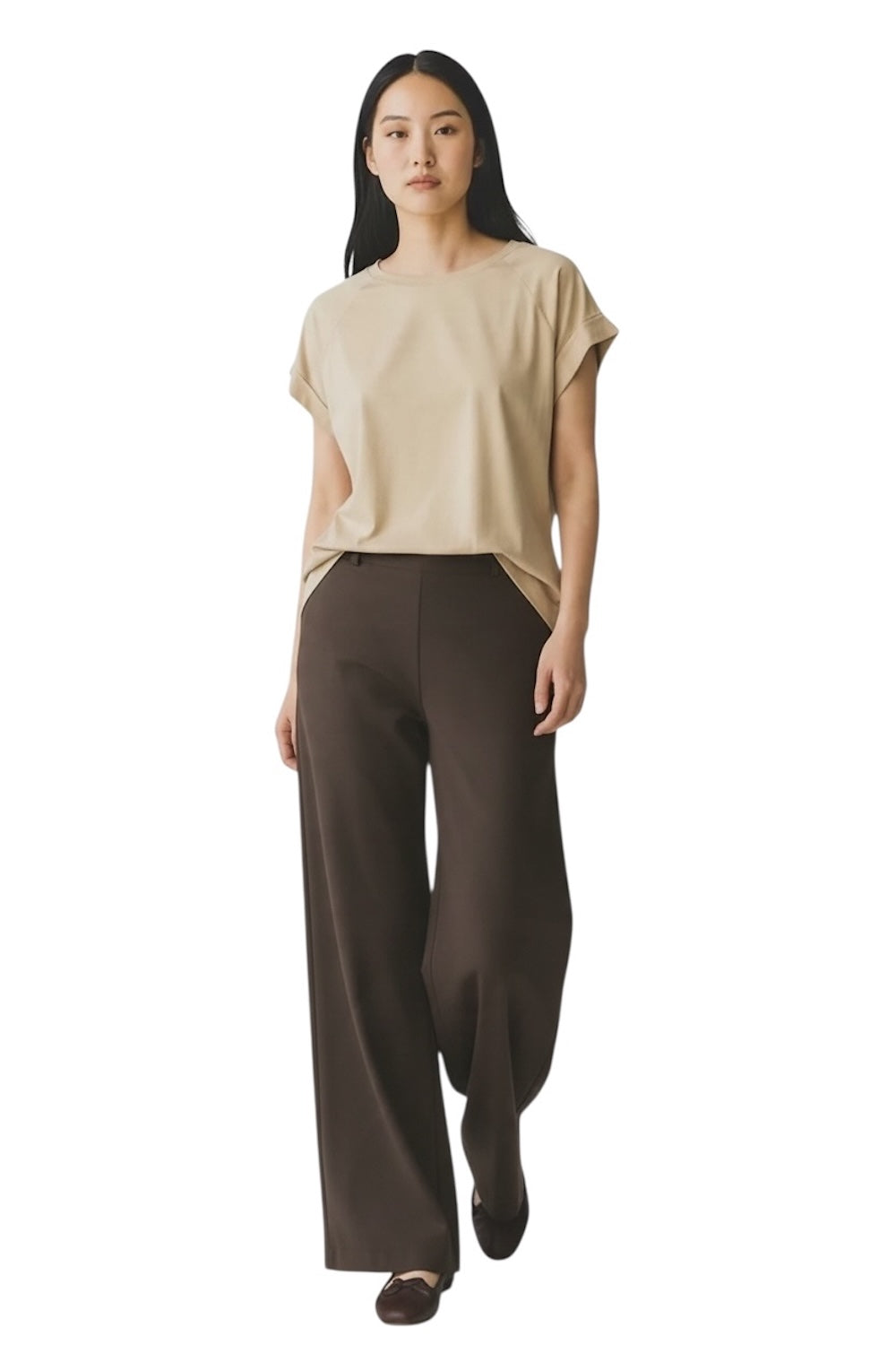 Vicolo beige t-shirt