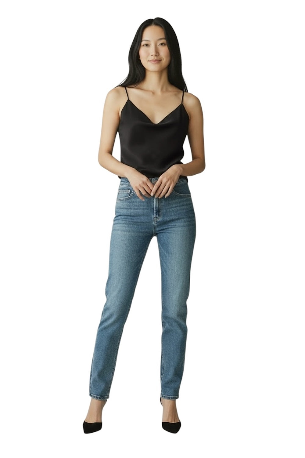 Jeans denim blu Vicolo Daisy