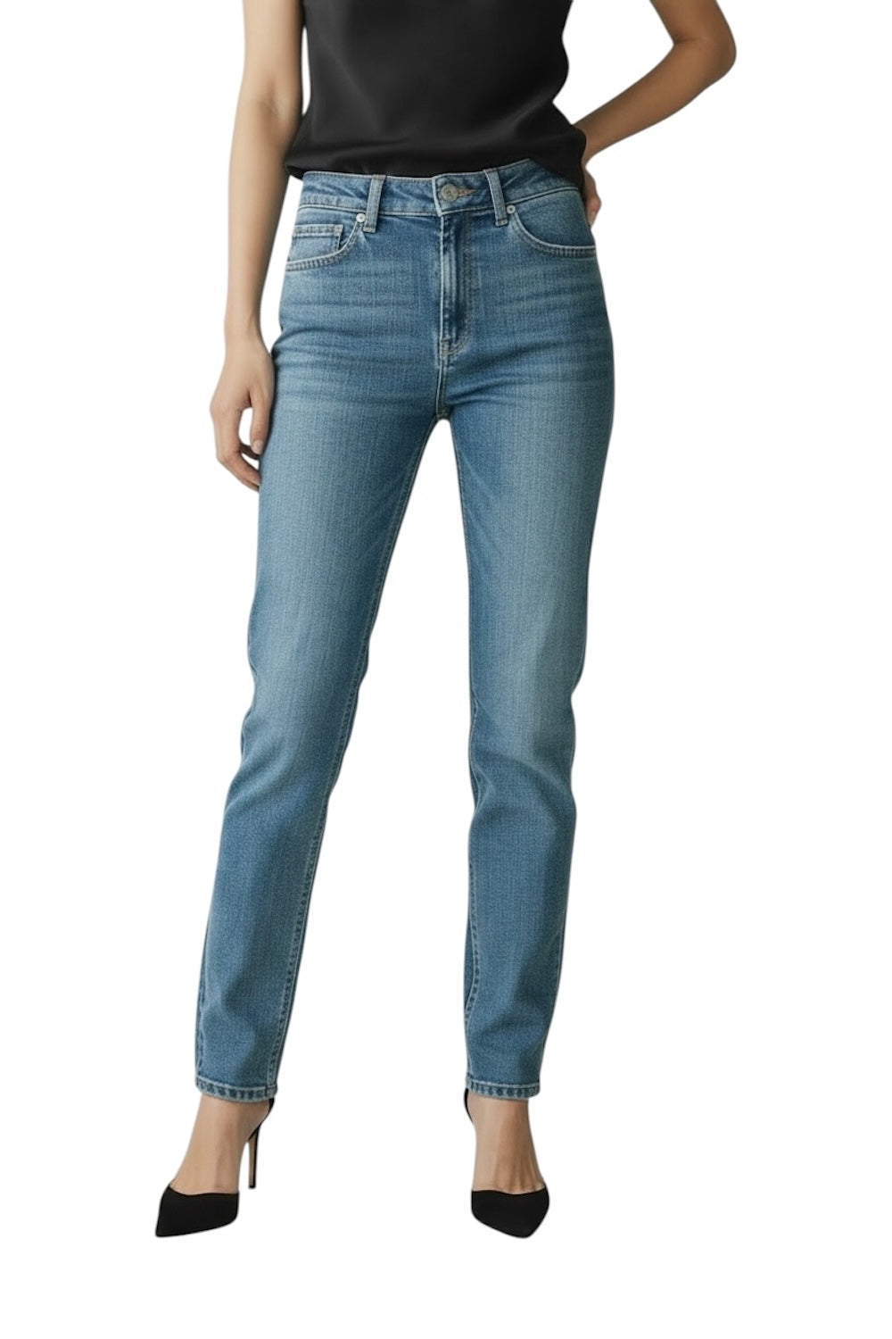 Jeans denim blu Vicolo Daisy