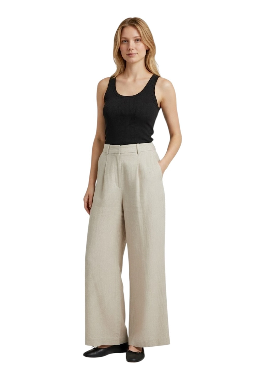 Vicolo schwarzes Glitzertop