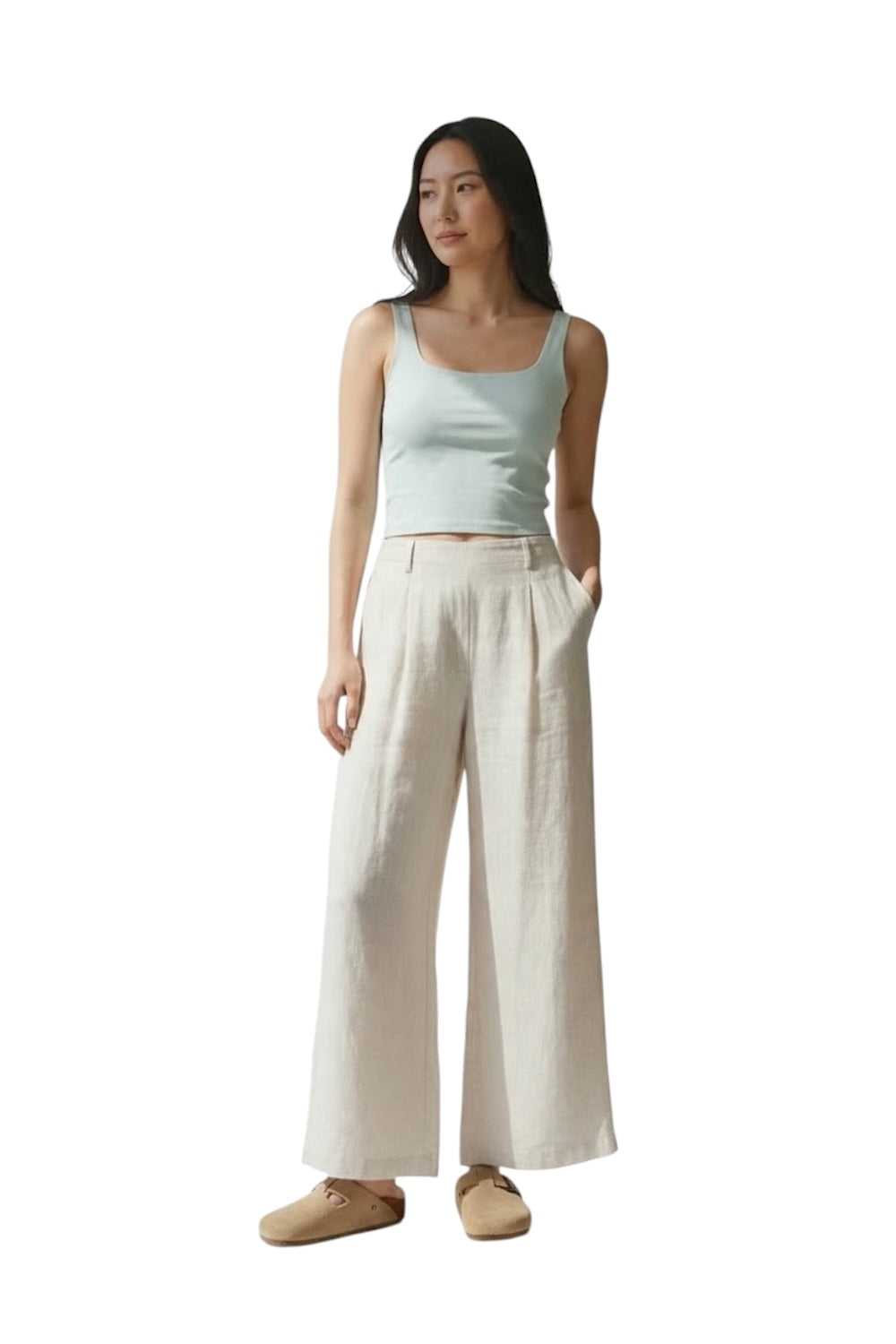 Vicolo light green top