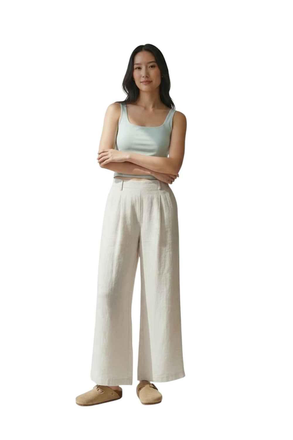 Vicolo light green top