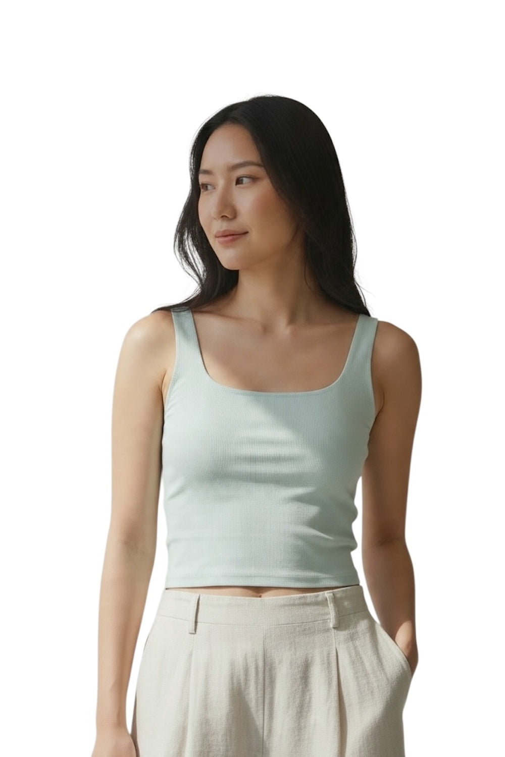 Vicolo light green top