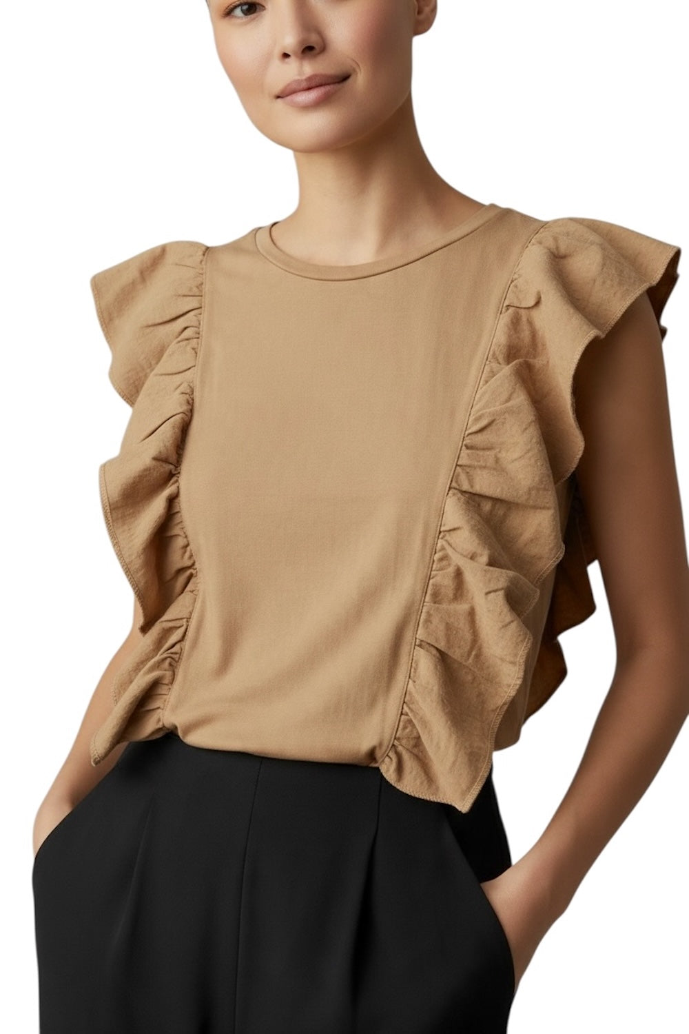Vicolo camel t-shirt