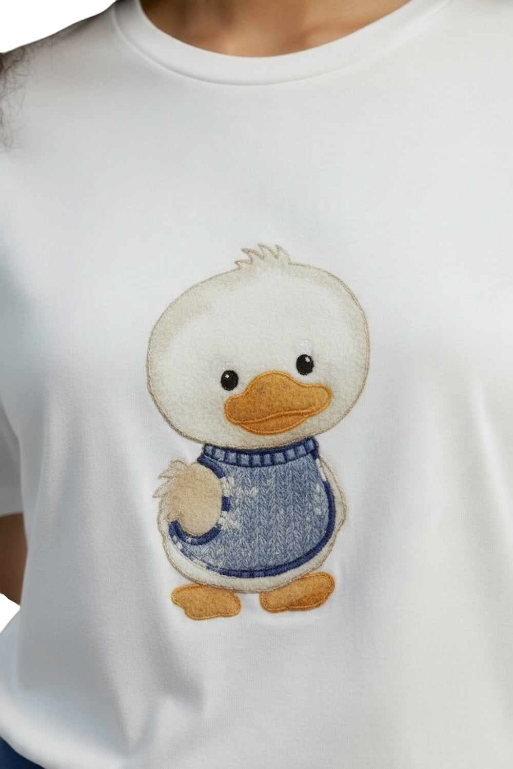 Vicolo flee white t-shirt