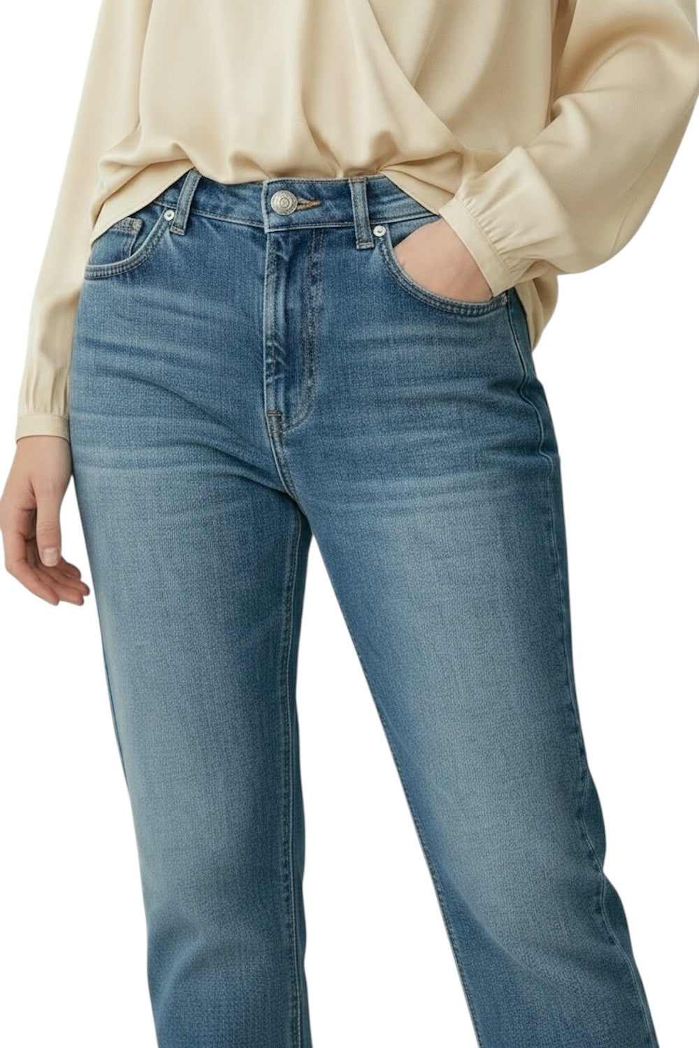 Jeans Vicolo in denim blu Siena