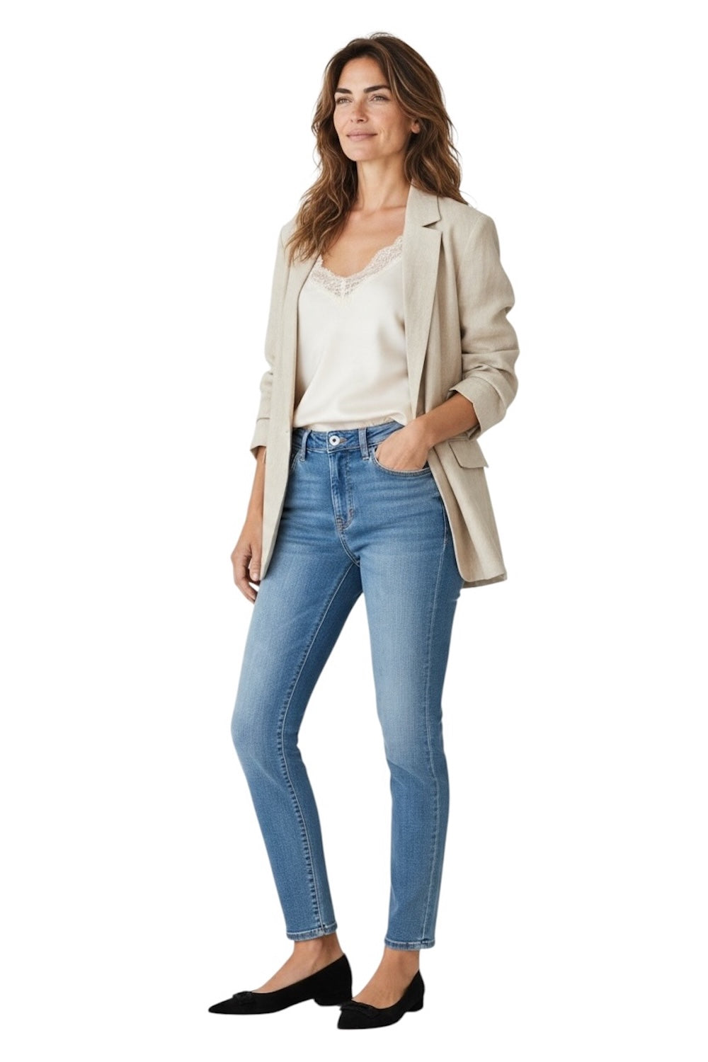 Vicolo jeans in denim blu Margot