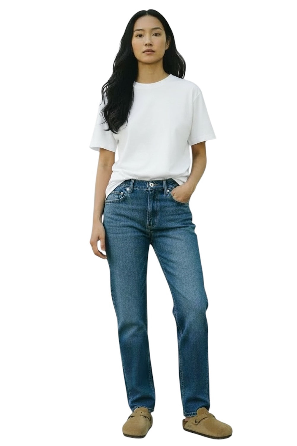 Jeans in denim blu Vicolo Kate