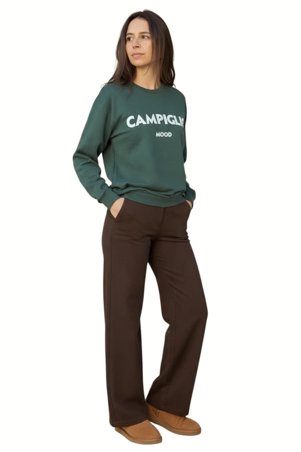 Grünes Sweatshirt von Vicolo Campiglio