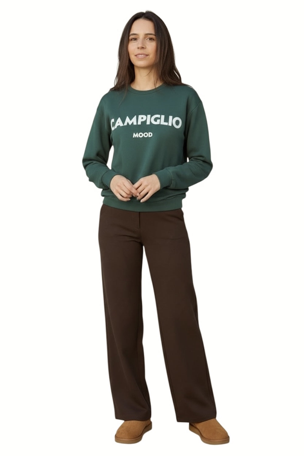 Grünes Sweatshirt von Vicolo Campiglio