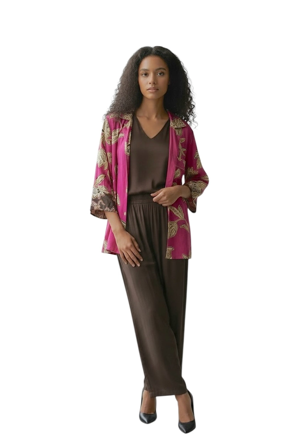 Annie Glam fuchsia Jackets shirt