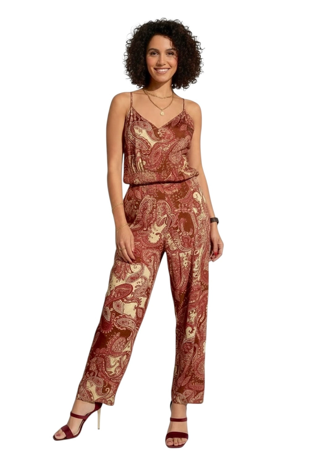 Kontatto Jumpsuit in Ecru/India