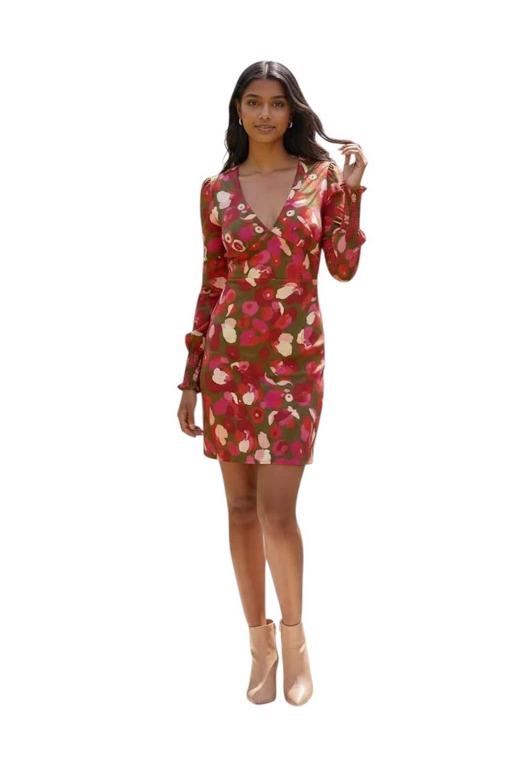 Saiph pistachio dress
