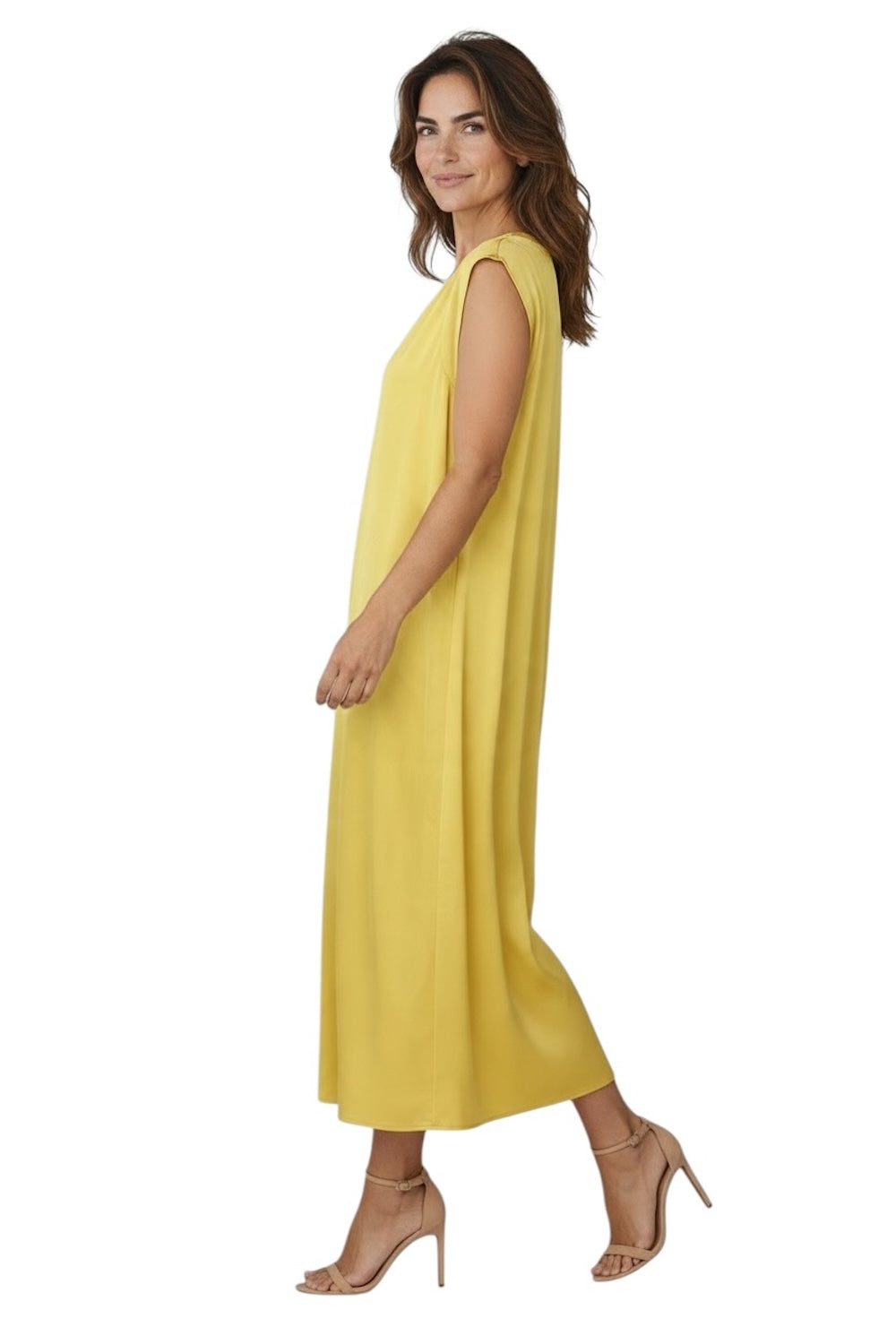 Dixie hellgelbes Kleid