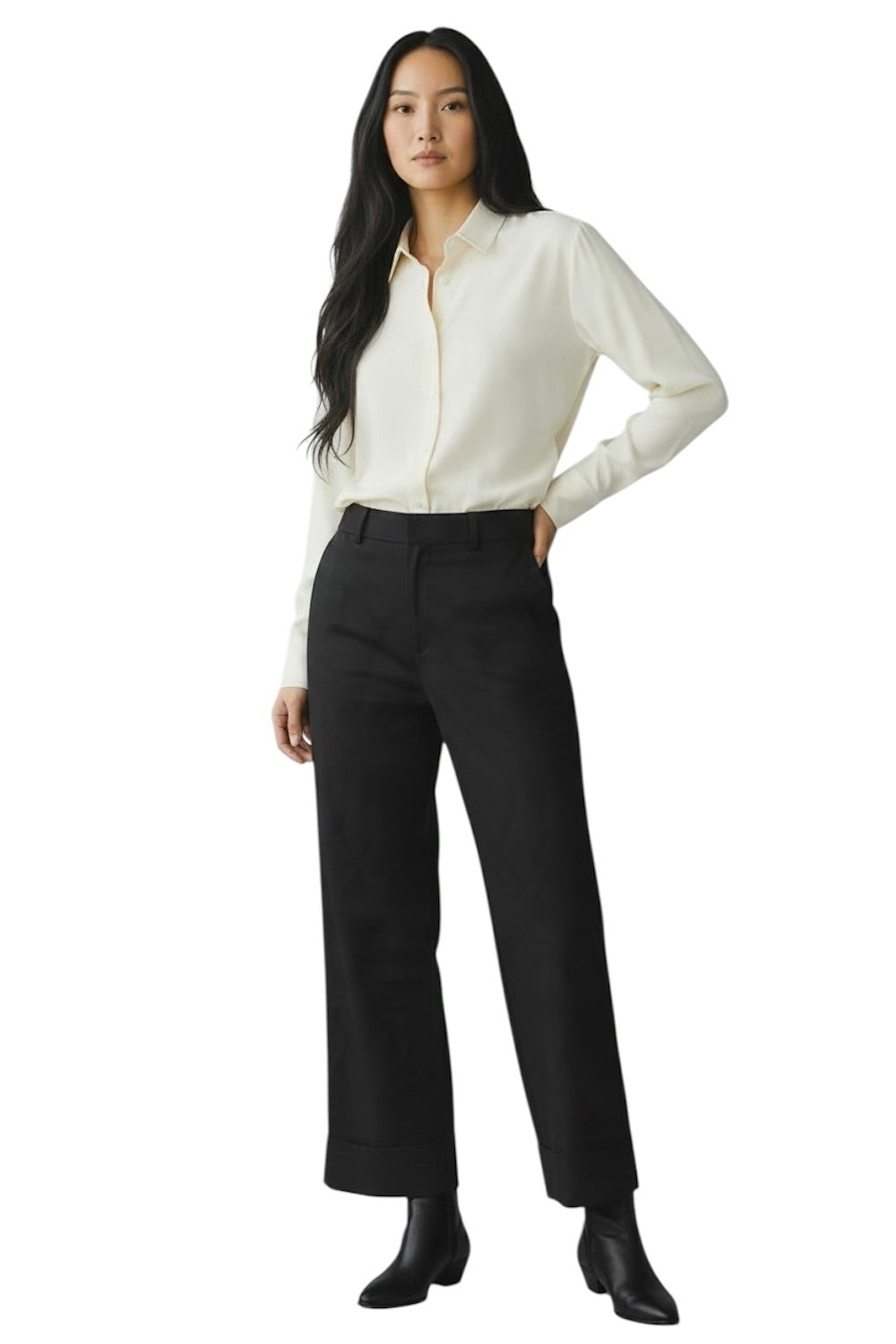 Pantaloni neri Dixie