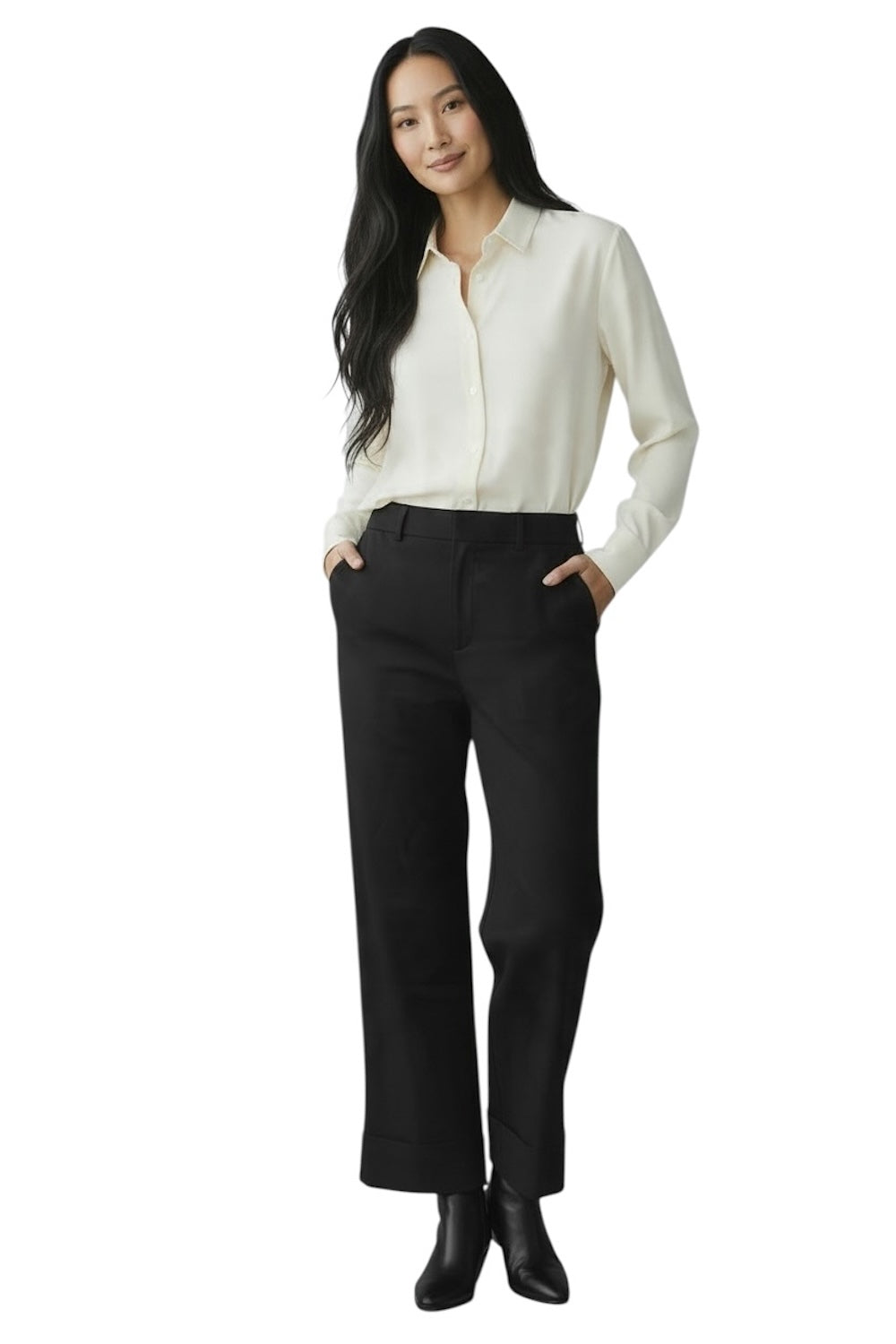 Pantaloni neri Dixie