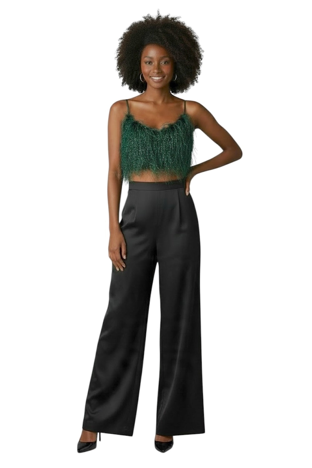 Top verde Dixie