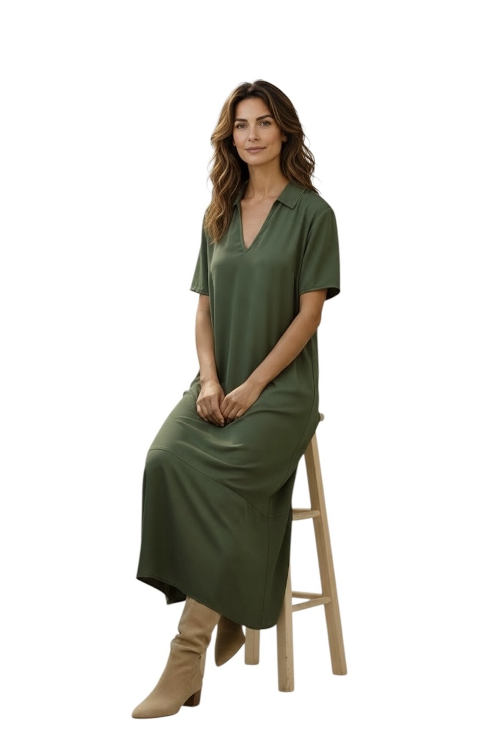 Dixie grünes Kleid