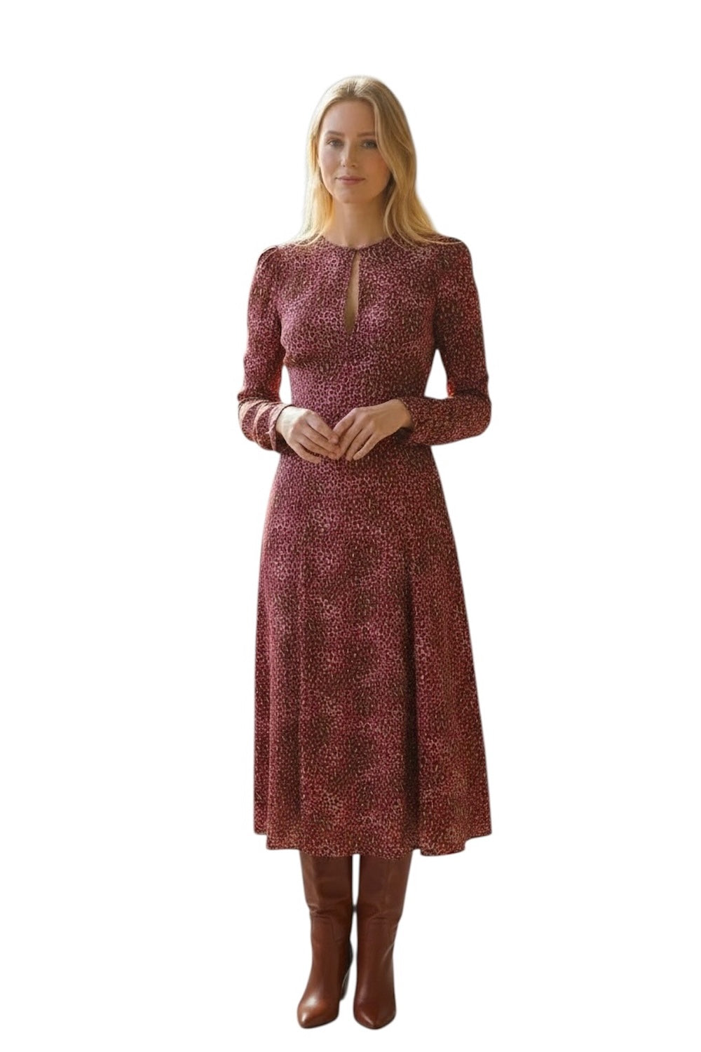 Kikisix Kleid in Zwiebelrosa