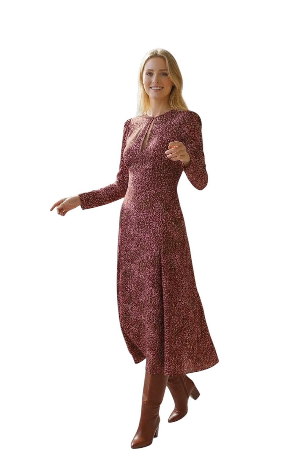 Kikisix onion pattern color dress