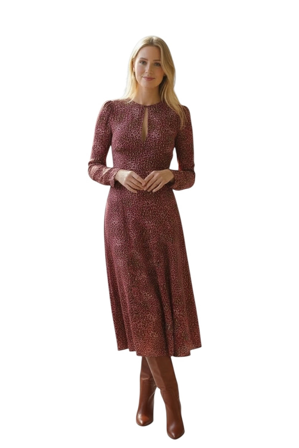 Kikisix Kleid in Zwiebelrosa