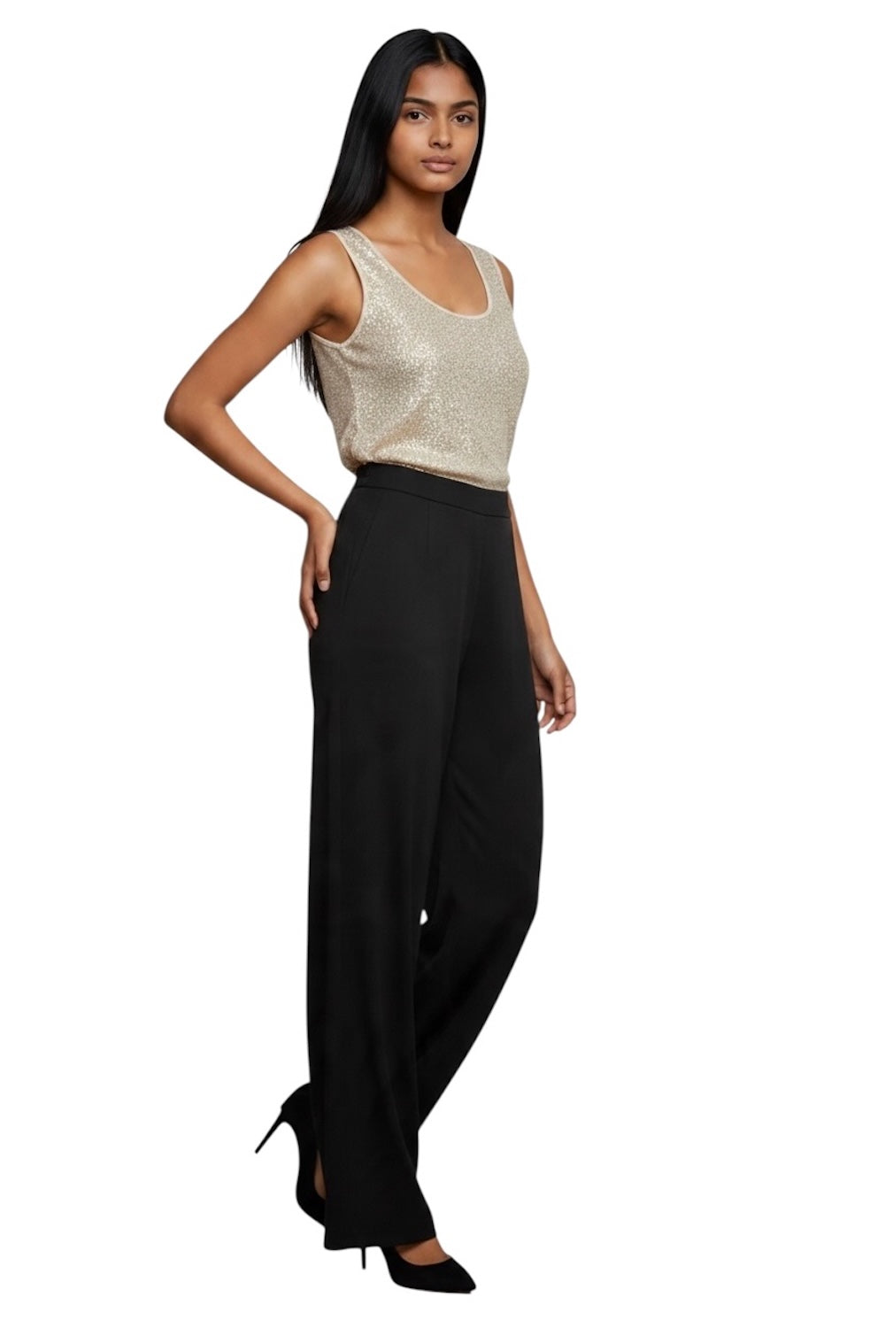 Top glitter Susy Mix color panna