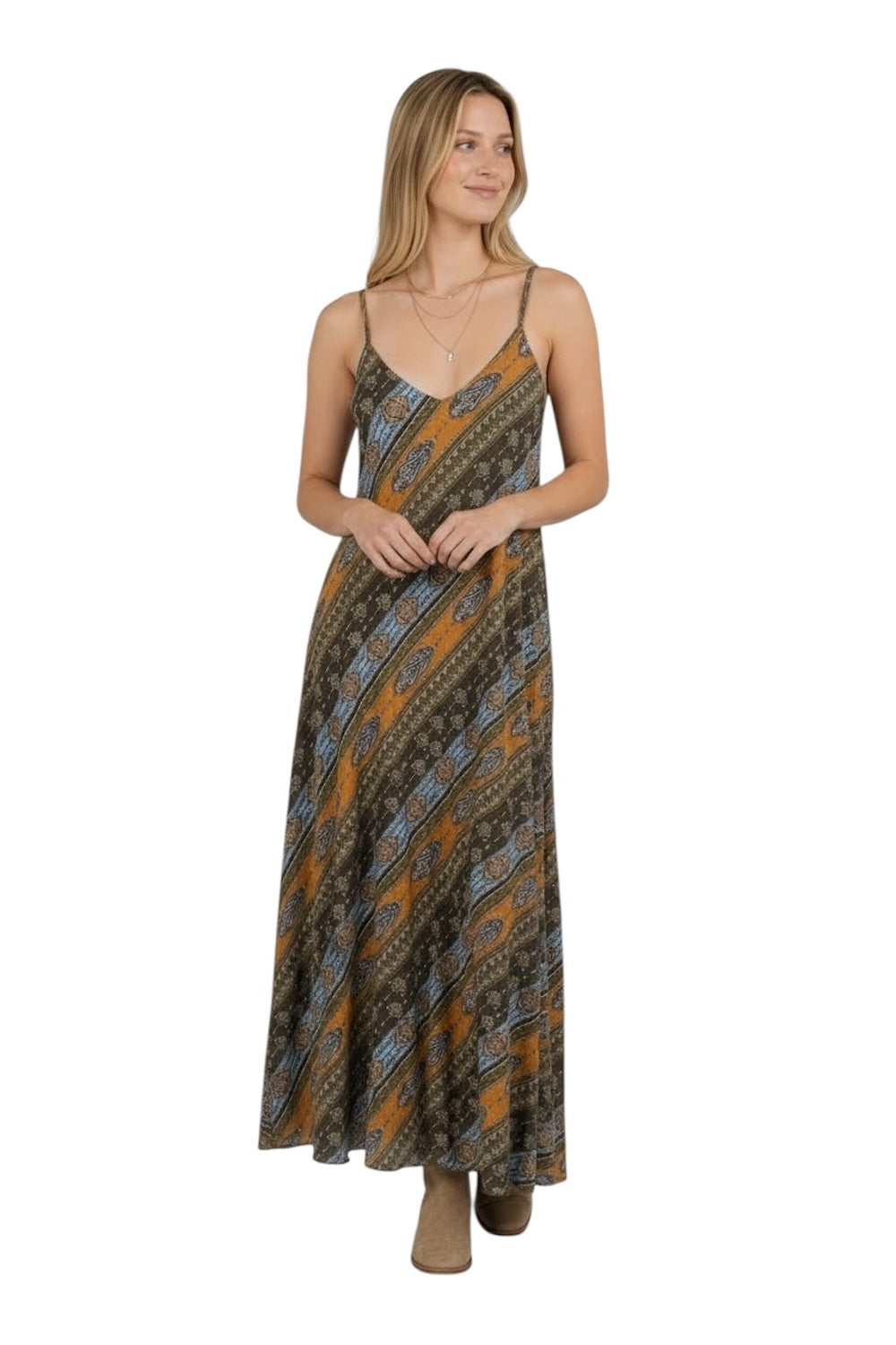 Susy Mix rust dress