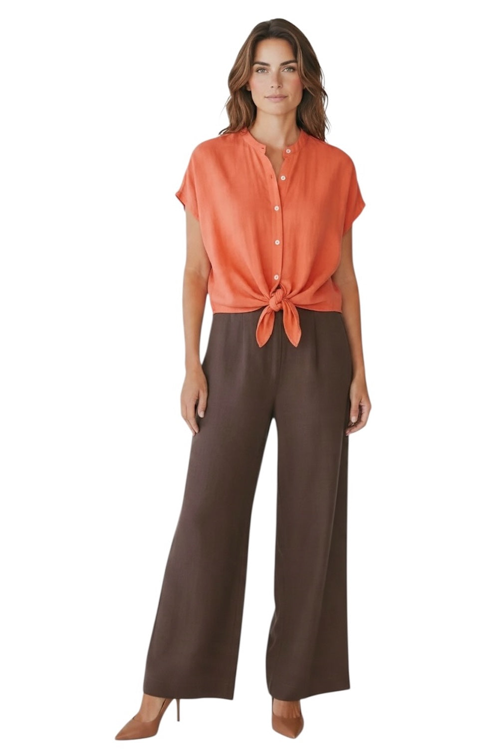 Camicia arancione Susy Mix