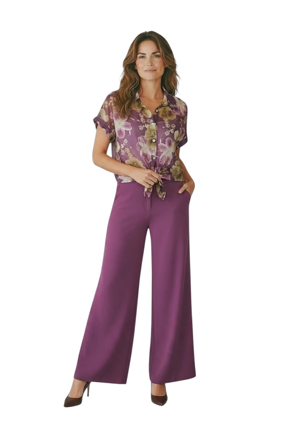 Susy Mix purple shirt