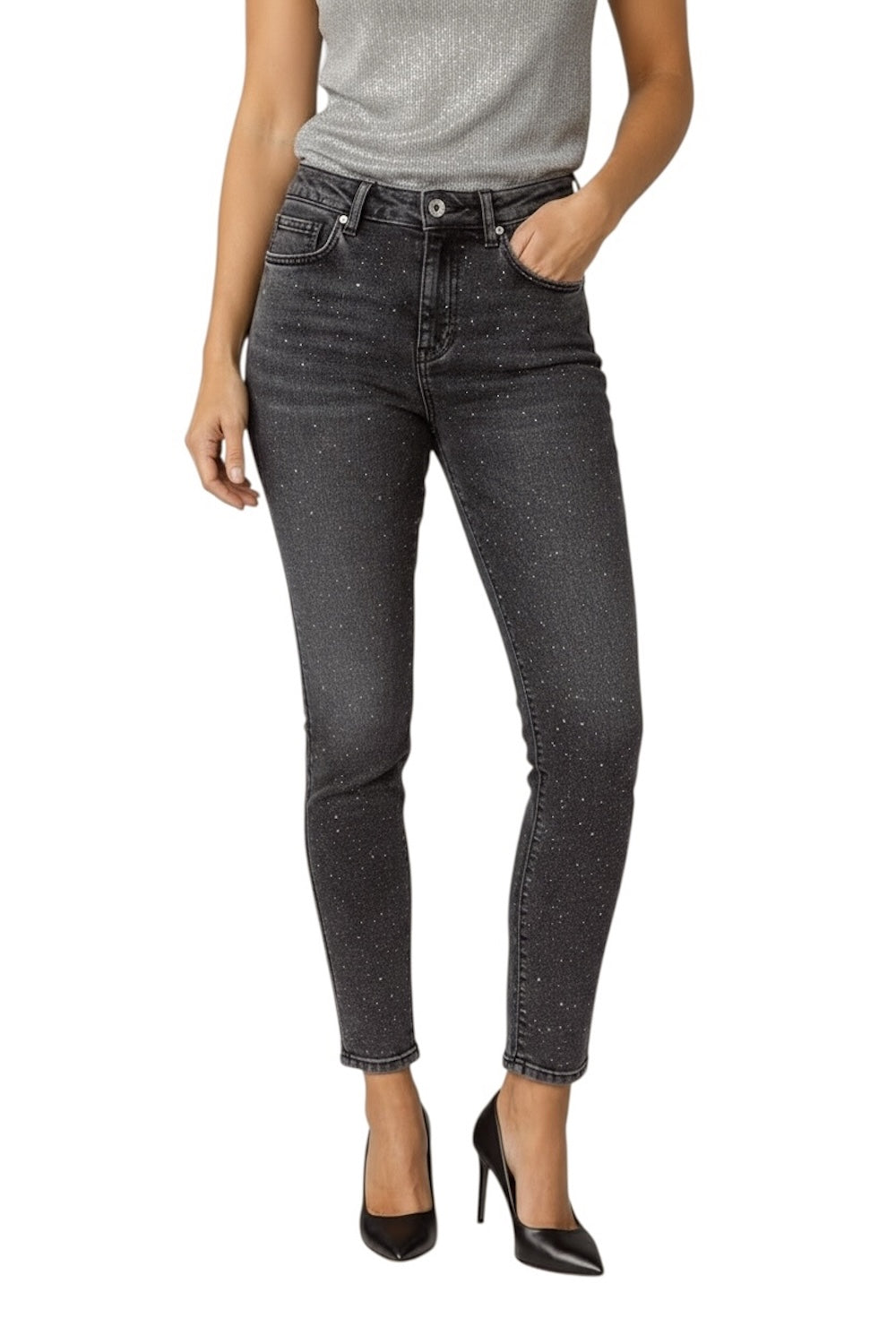 Jeans glitterati Saiph