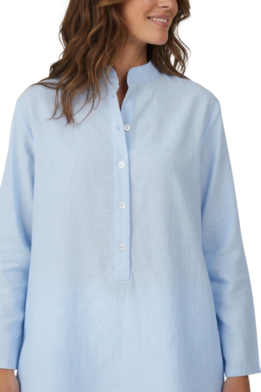 Hellblaues Chemisier-Kleid von Saiph