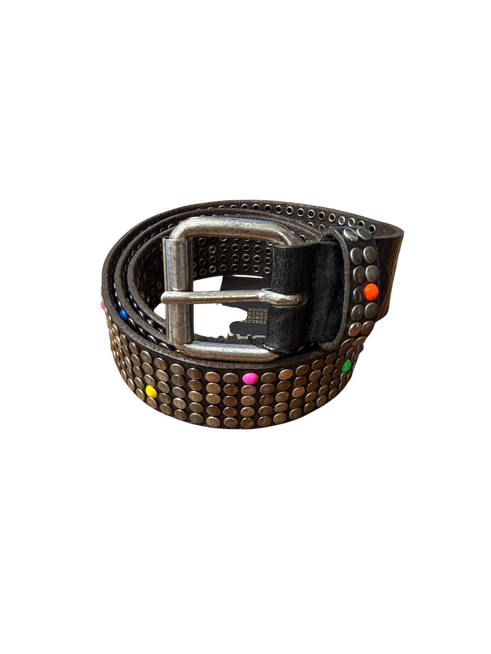 DA.D black fluo silver belt