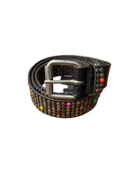 DA.D black fluo silver belt