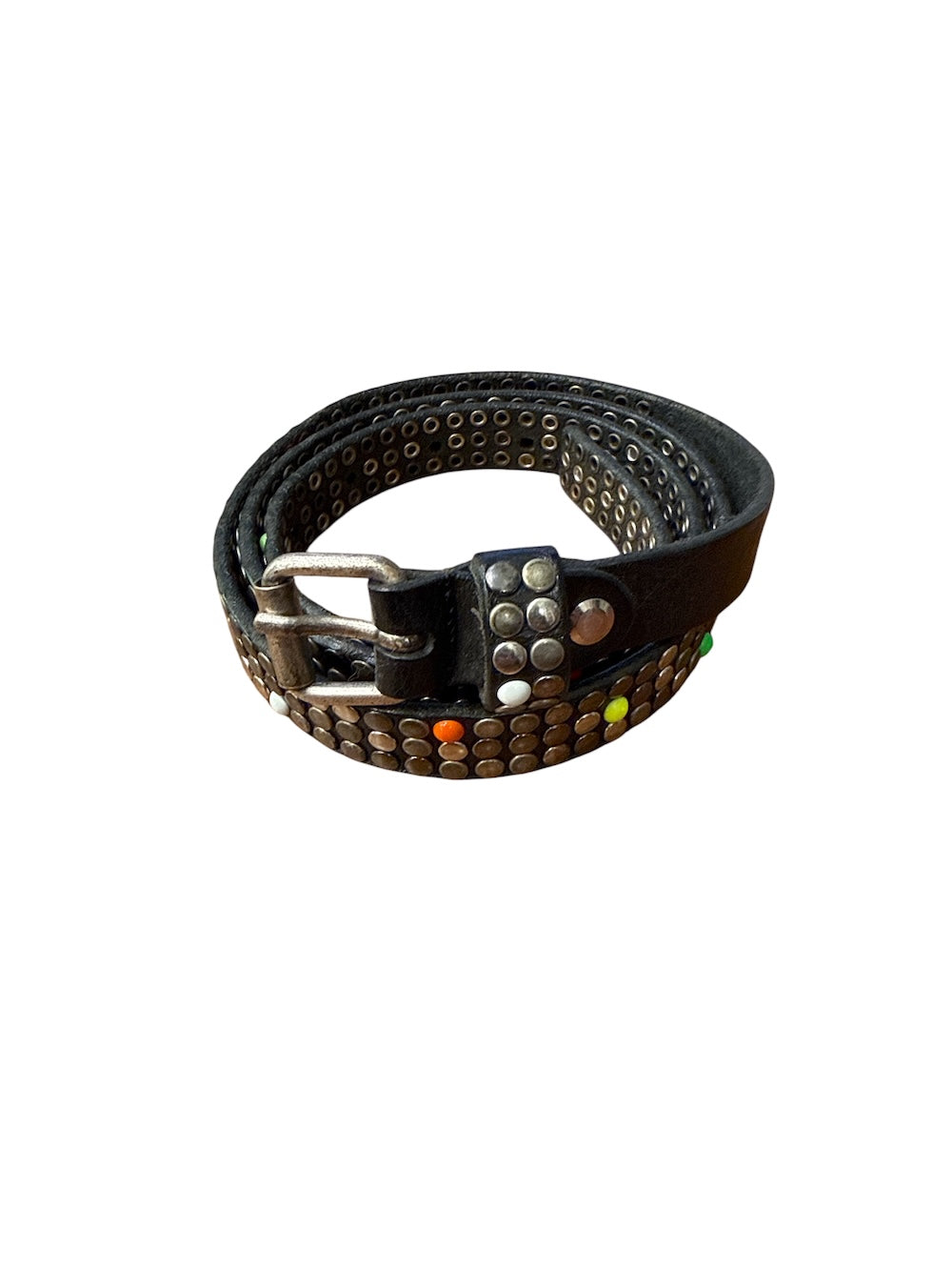 DA.D black fluo silver belt