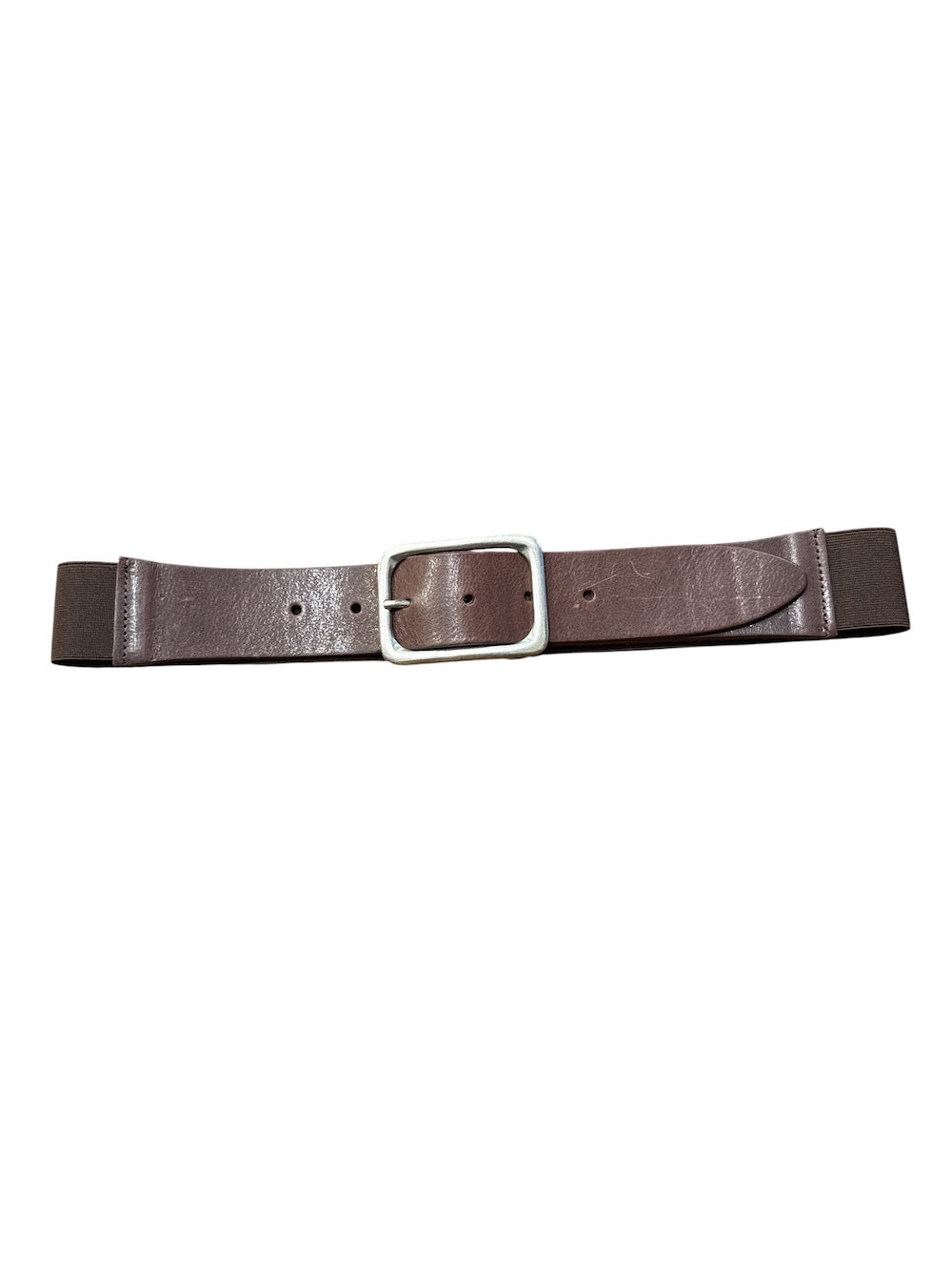 Susy Mix brown elastic belt