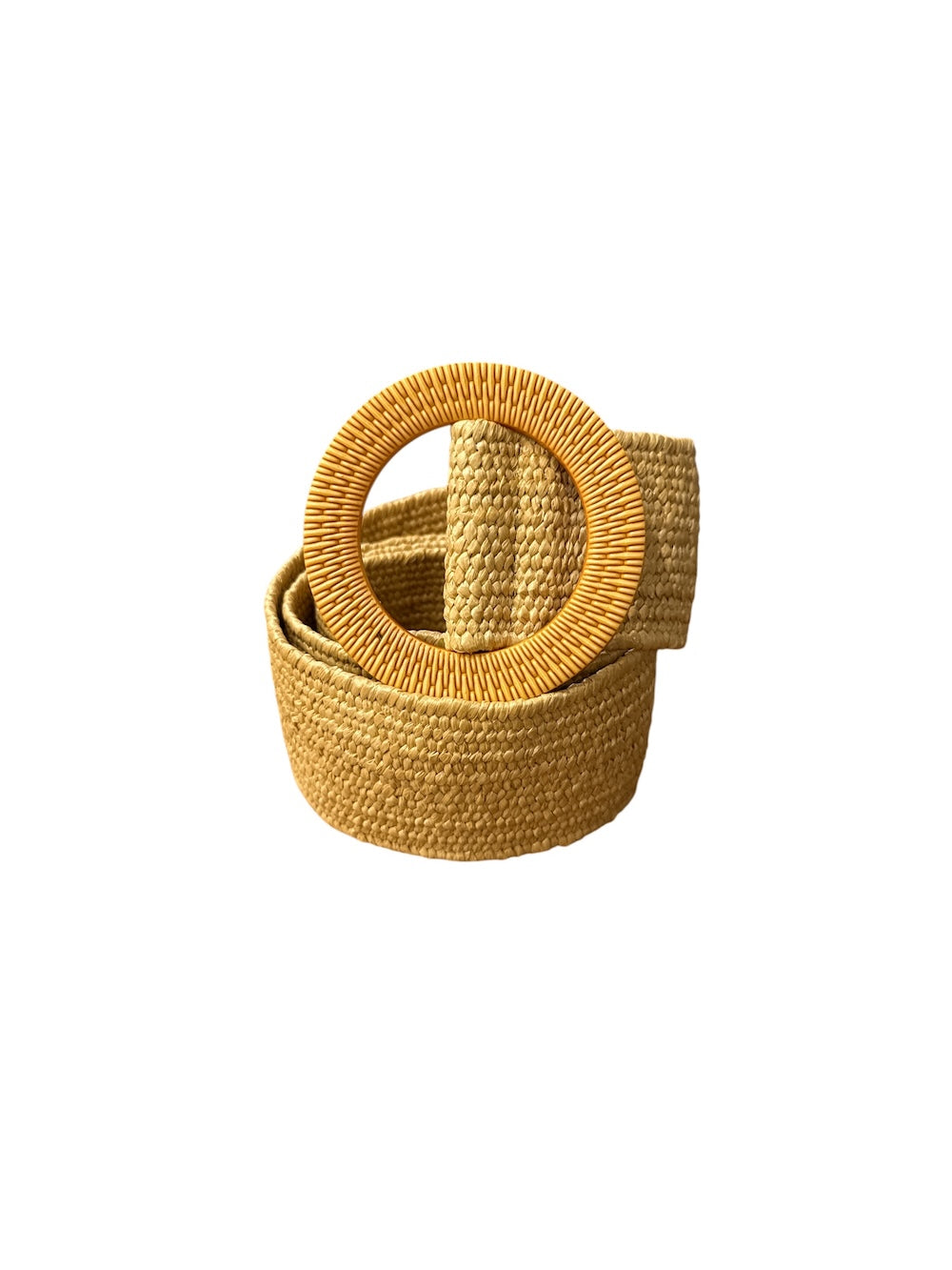 Le îls beige elastic belt