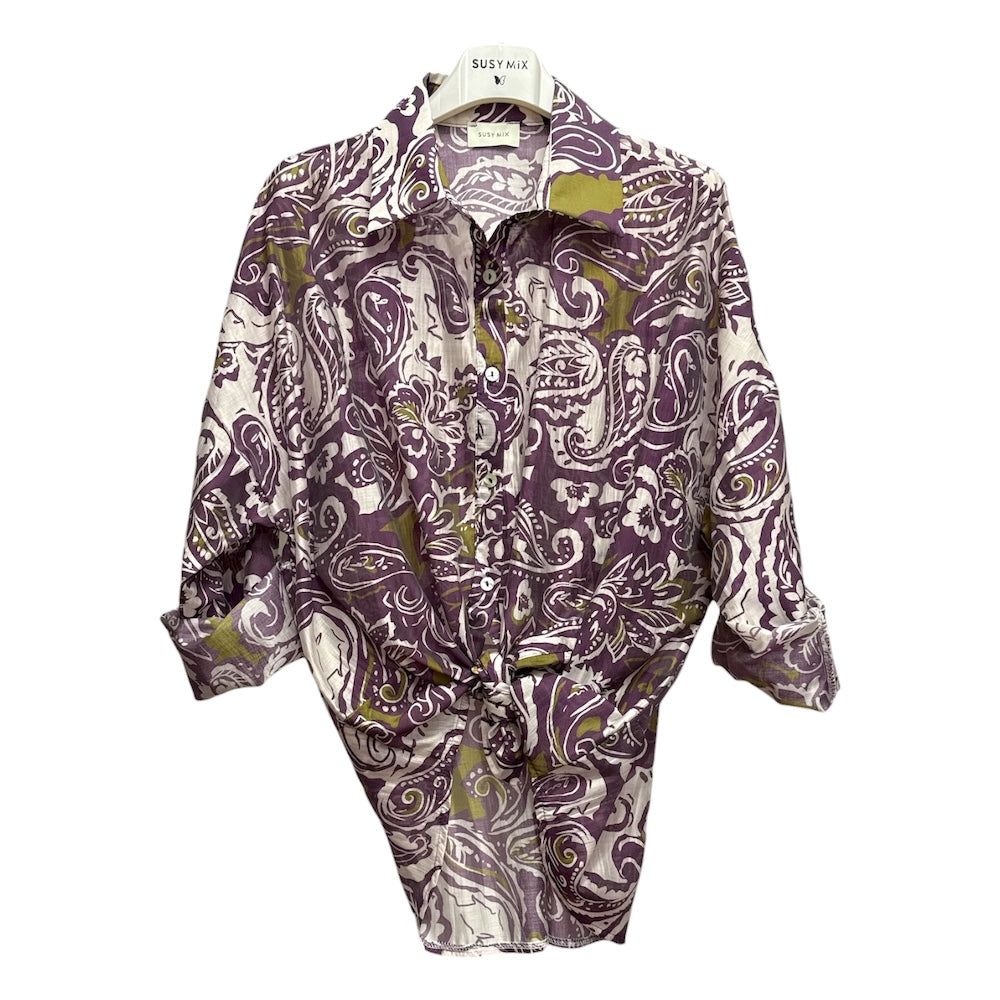 Susy Mix purple shirt