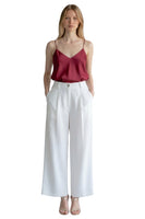 Dixie bordeaux top