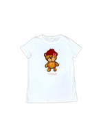 Vicolo hat bear white  t-shirt