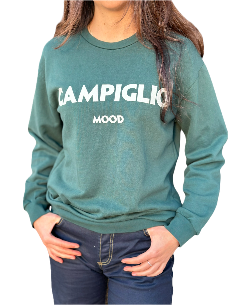 Vicolo campiglio green sweatshirt