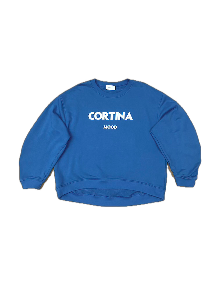 Vicolo light blue white cortina sweatshirt