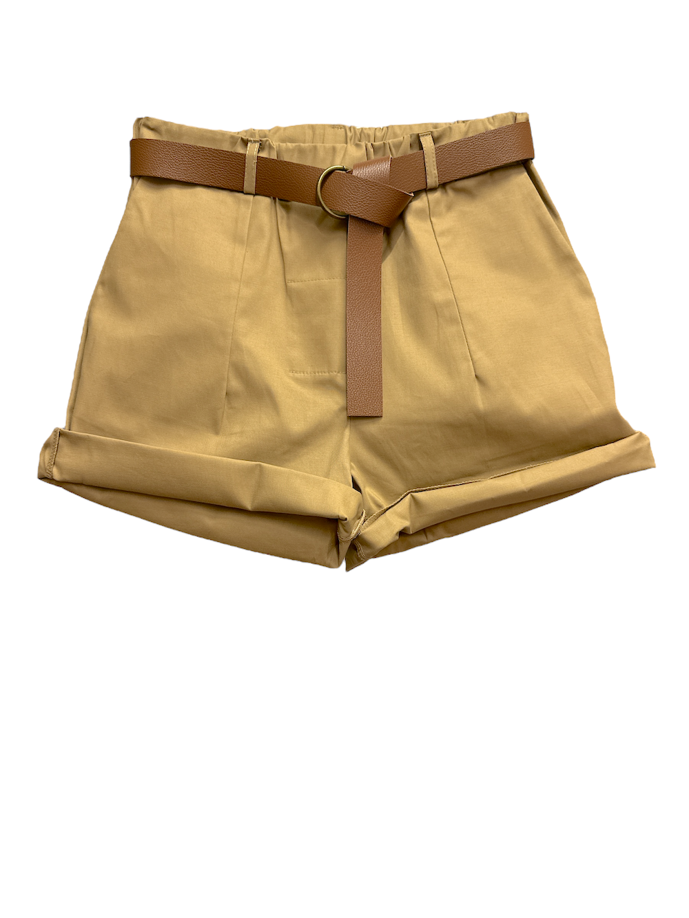 Susy Mix camel bermuda