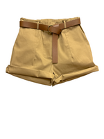 Susy Mix camel bermuda