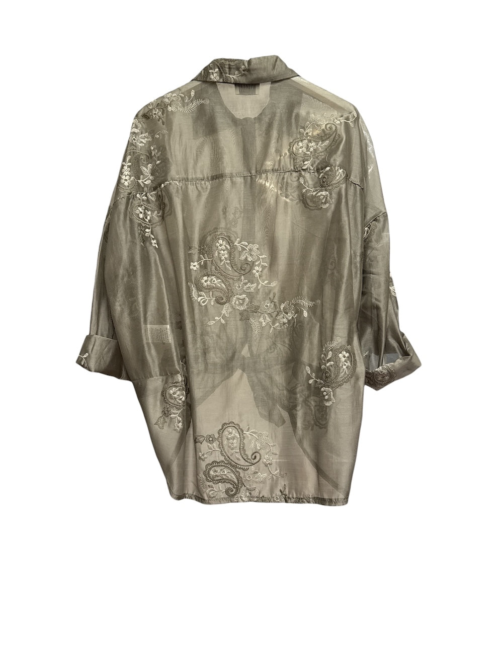 Susy Mix sage green shirt
