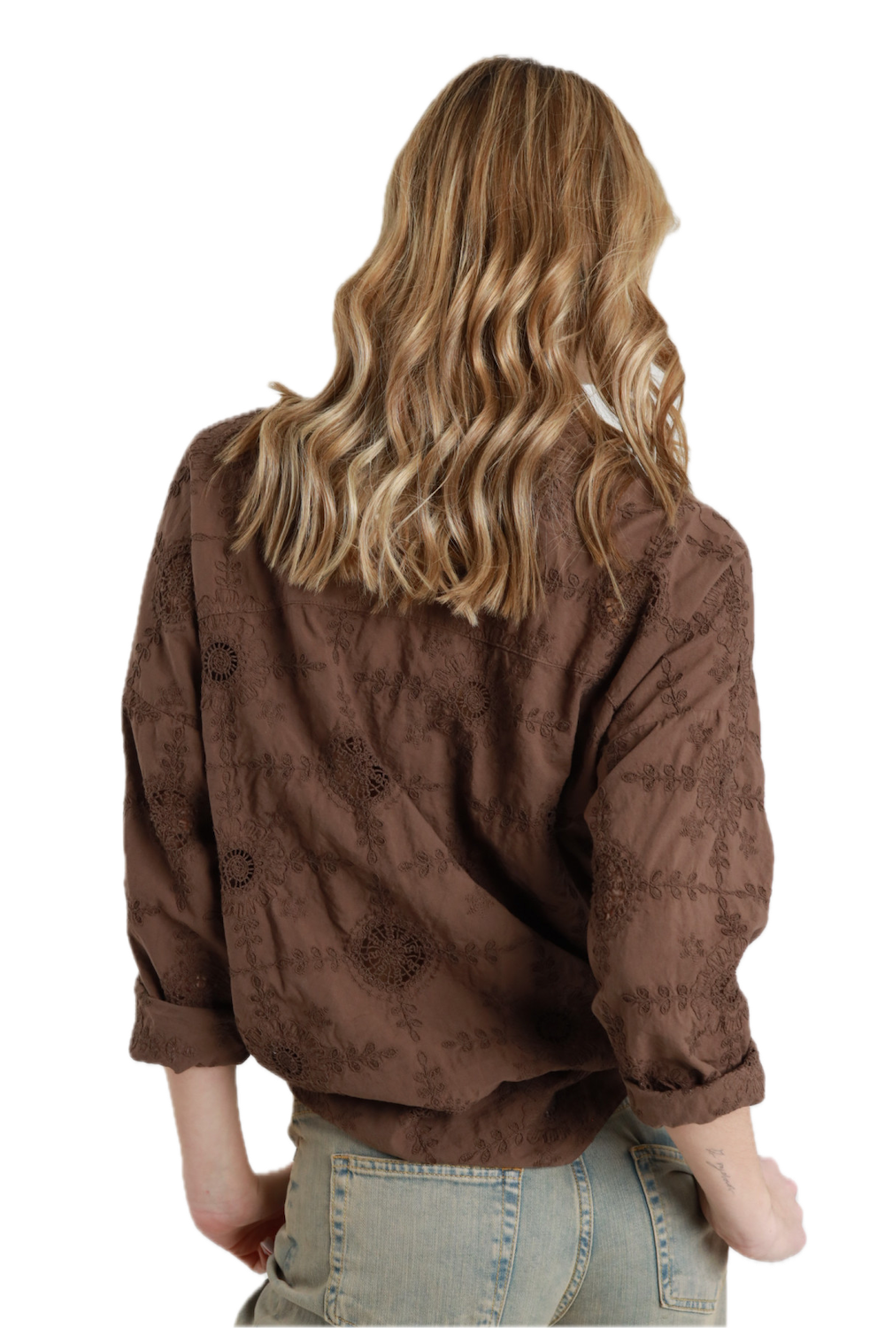 Susy Mix brown shirt