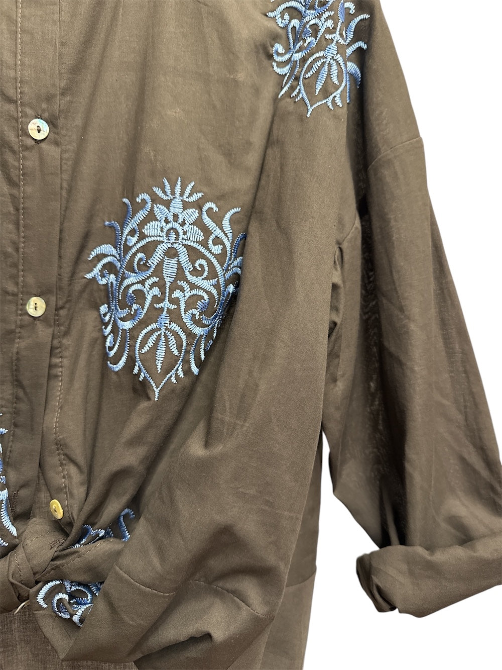 Susy Mix brown shirt